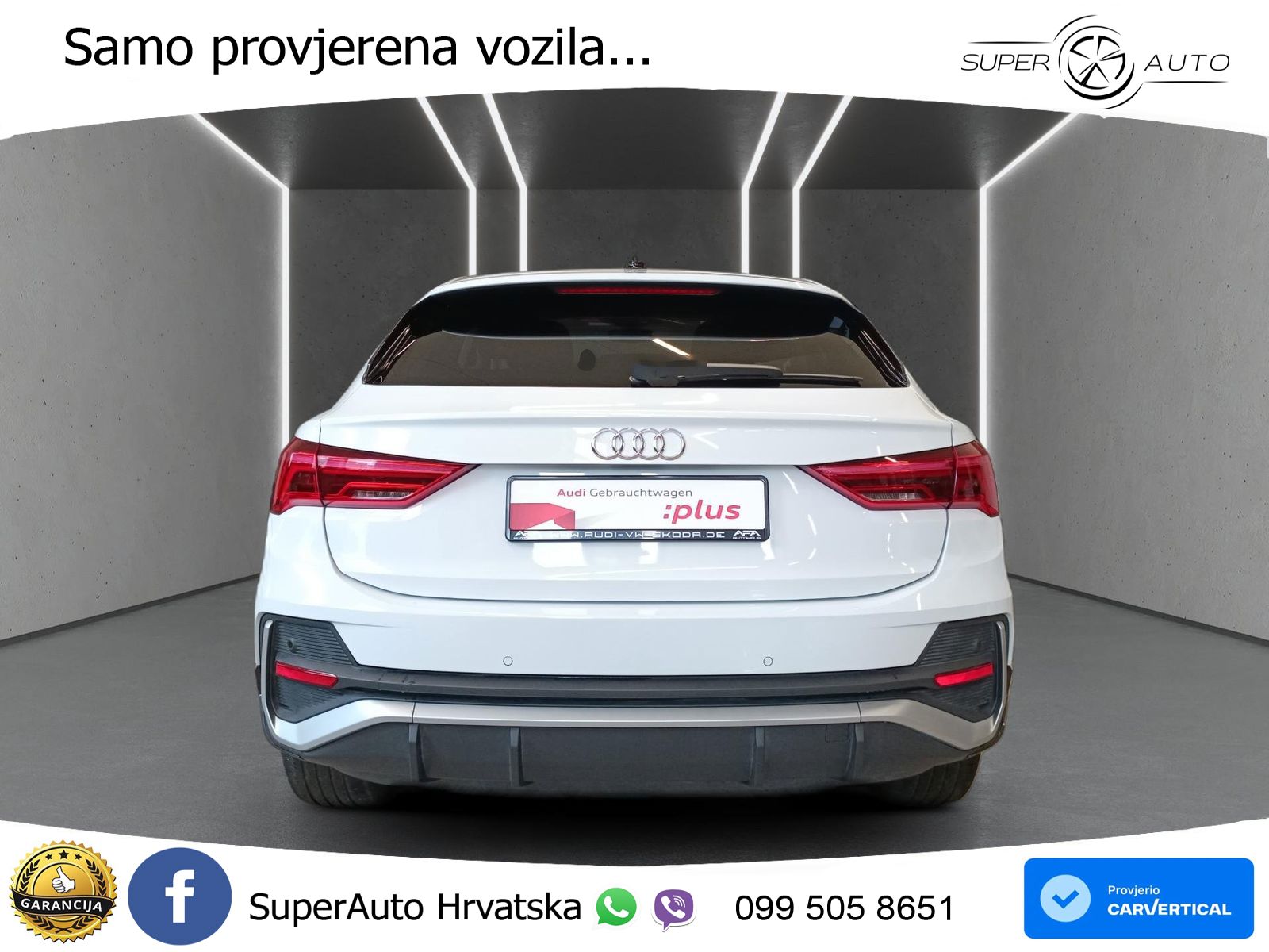 Audi Q3 III Sportback 1.5 TFSI (150 KS) S tronic S line LED+GR SJED+ACC