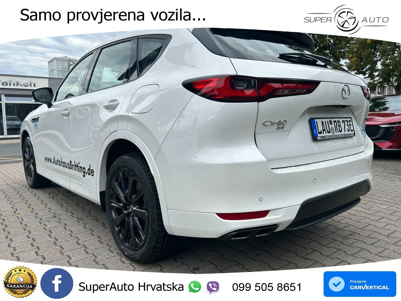 Mazda CX-60 2.5 e-Skyactiv (328 KS) AWD Automatic LED+GR SJED+ACC