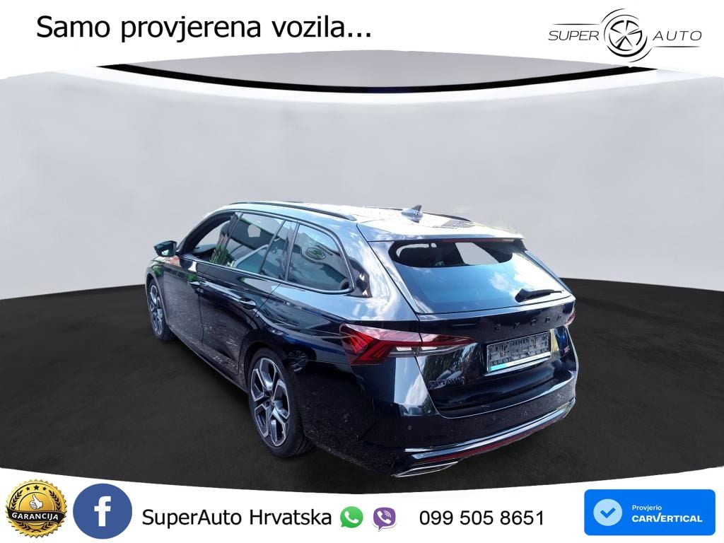 Škoda Octavia Combi RS 2.0 TSI (245 KS) DSG MATRIX+GR SJED+KAM