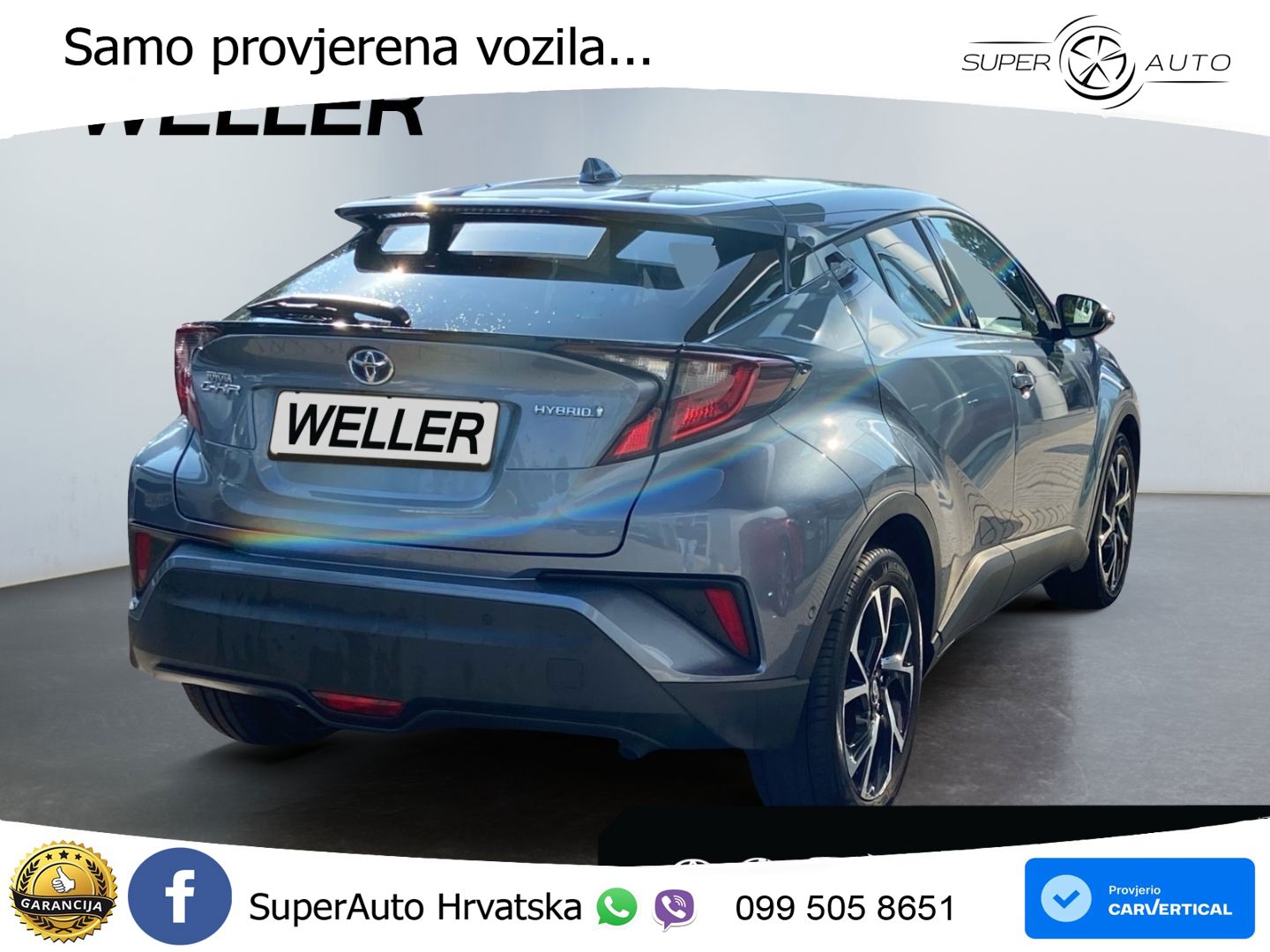 Toyota C-HR 1.8 (122 KS) Hybrid e-CVT Team Deutschland LED+GR SJED+ACC