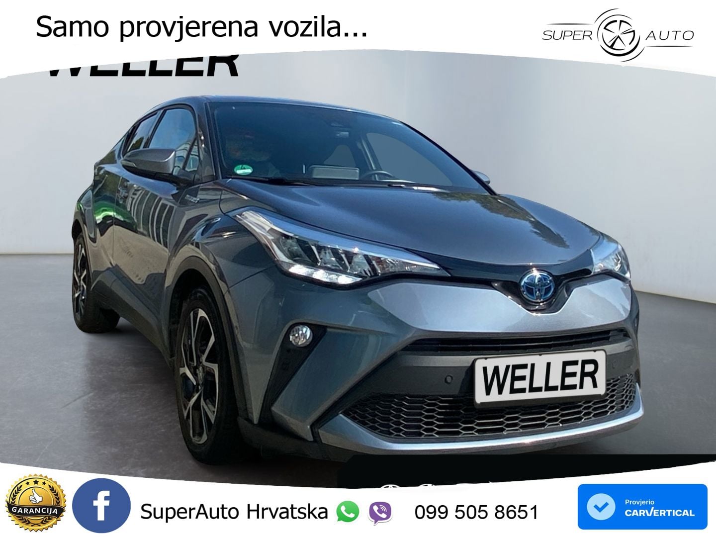 Toyota C-HR 1.8 (122 KS) Hybrid e-CVT Team Deutschland LED+GR SJED+ACC