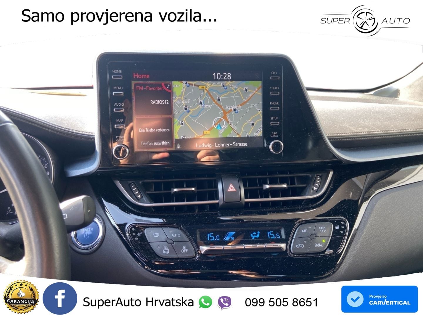 Toyota C-HR 1.8 (122 KS) Hybrid e-CVT Team Deutschland LED+GR SJED+ACC