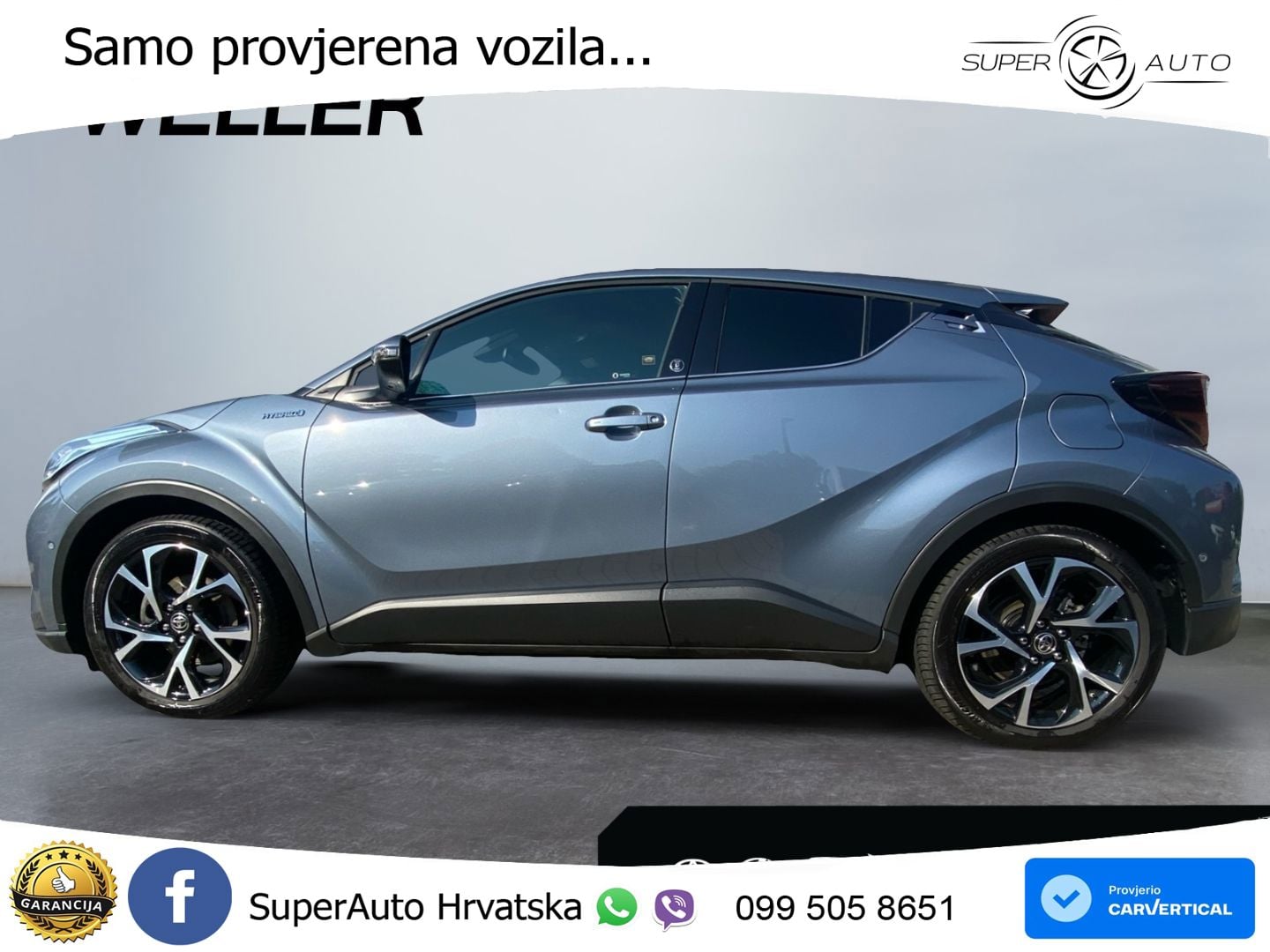 Toyota C-HR 1.8 (122 KS) Hybrid e-CVT Team Deutschland LED+GR SJED+ACC