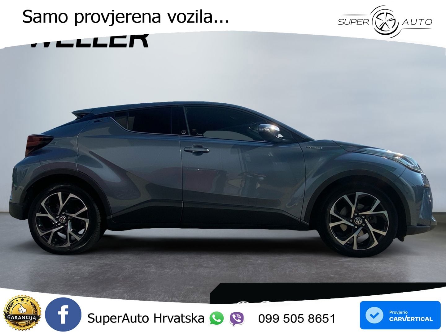 Toyota C-HR 1.8 (122 KS) Hybrid e-CVT Team Deutschland LED+GR SJED+ACC