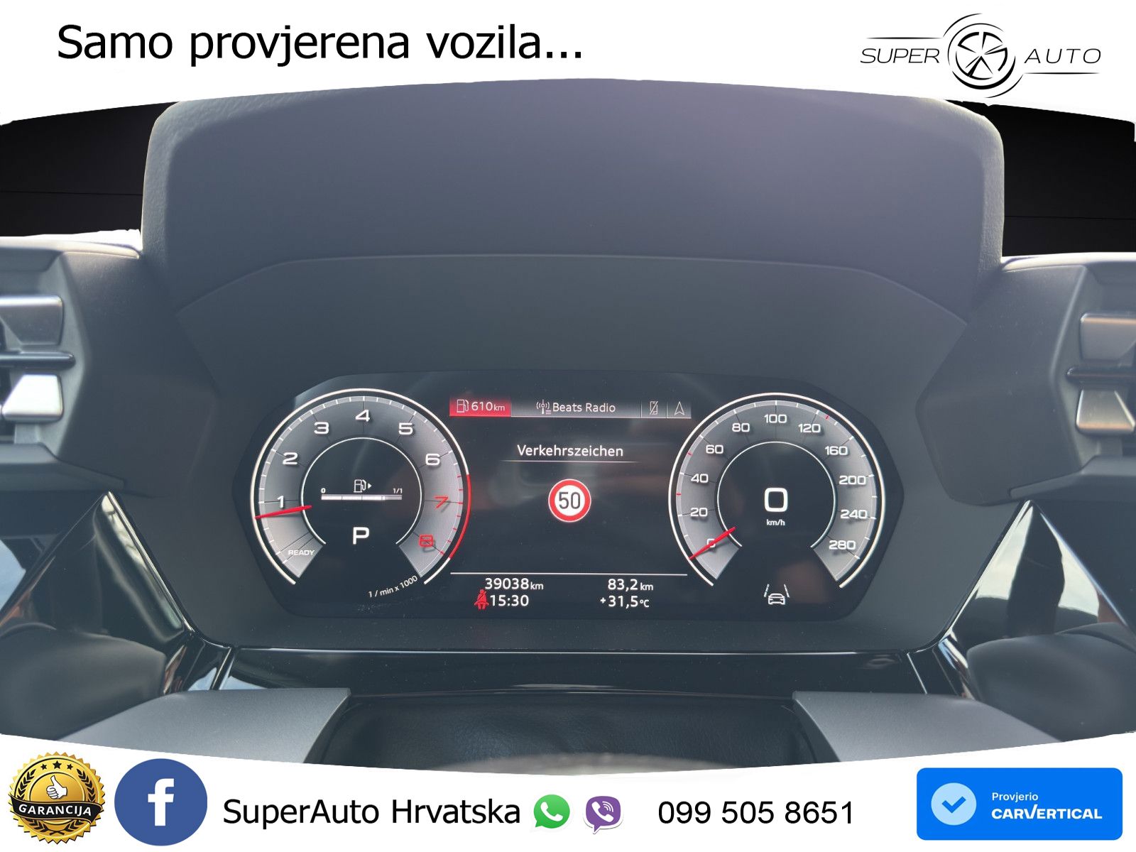 Audi A3 Sportback 30 TFSI (116 KS) Mild Hybrid S tronic LED+GR SJED+ACC