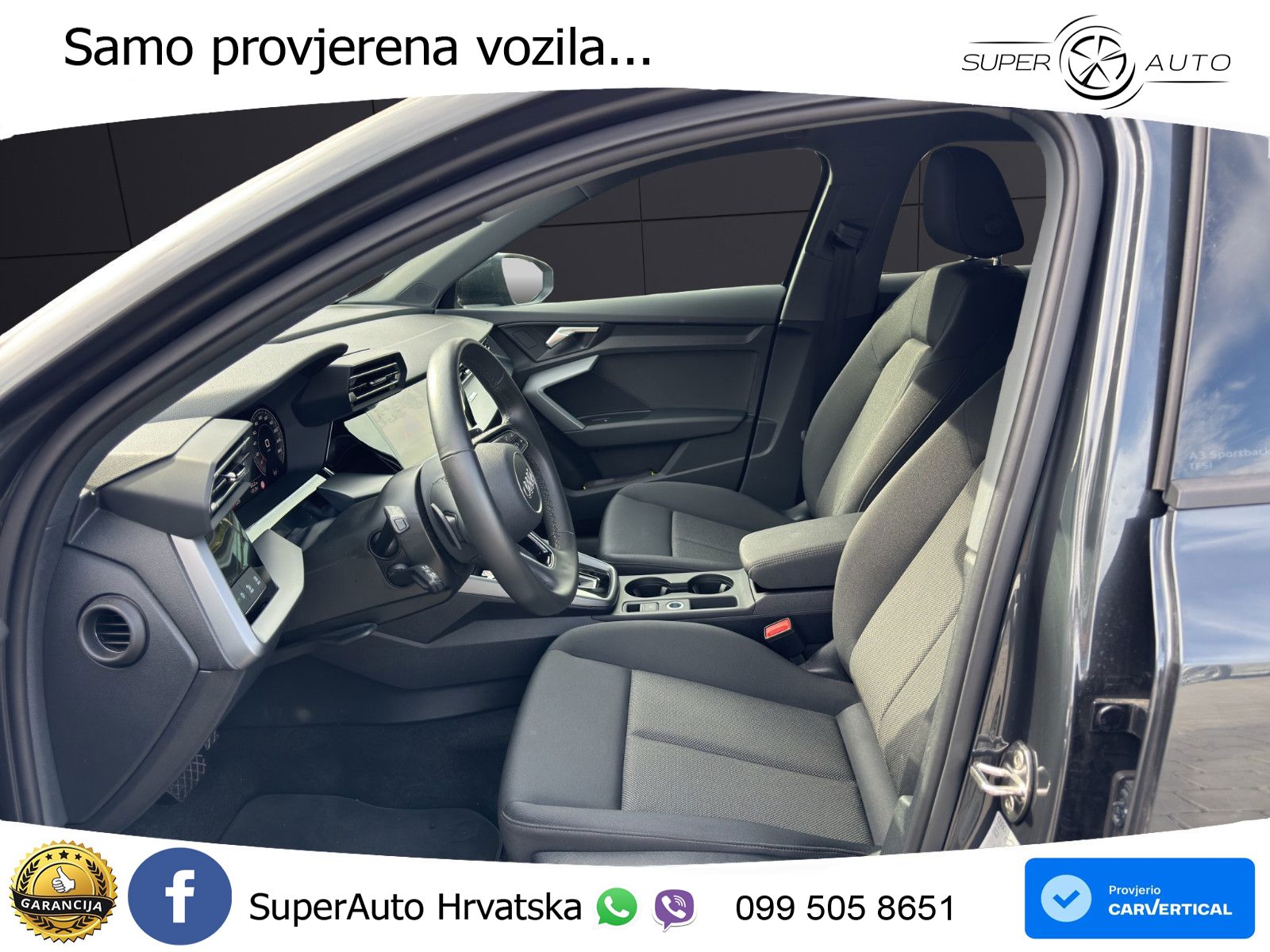 Audi A3 Sportback 30 TFSI (116 KS) Mild Hybrid S tronic LED+GR SJED+ACC