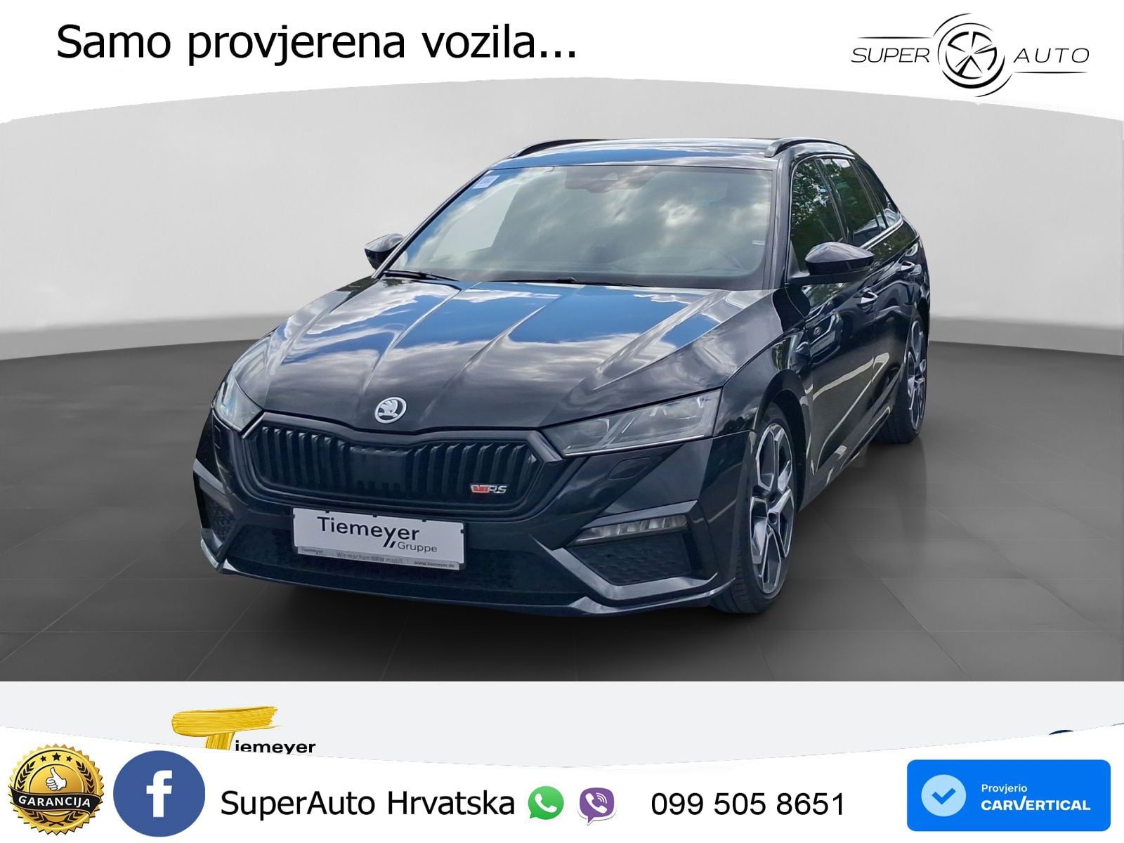 Škoda Octavia Combi RS 2.0 TDI (200 KS) DSG MATRIX+GR SJED+KAM