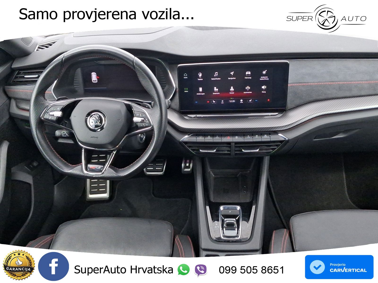 Škoda Octavia Combi RS 2.0 TDI (200 KS) DSG MATRIX+GR SJED+KAM