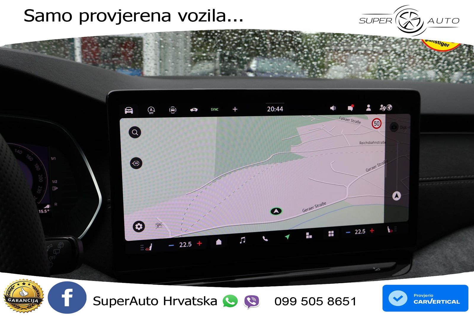 Škoda Octavia Combi 1.5 TSI (150 KS) LED+GR SJED+ACC