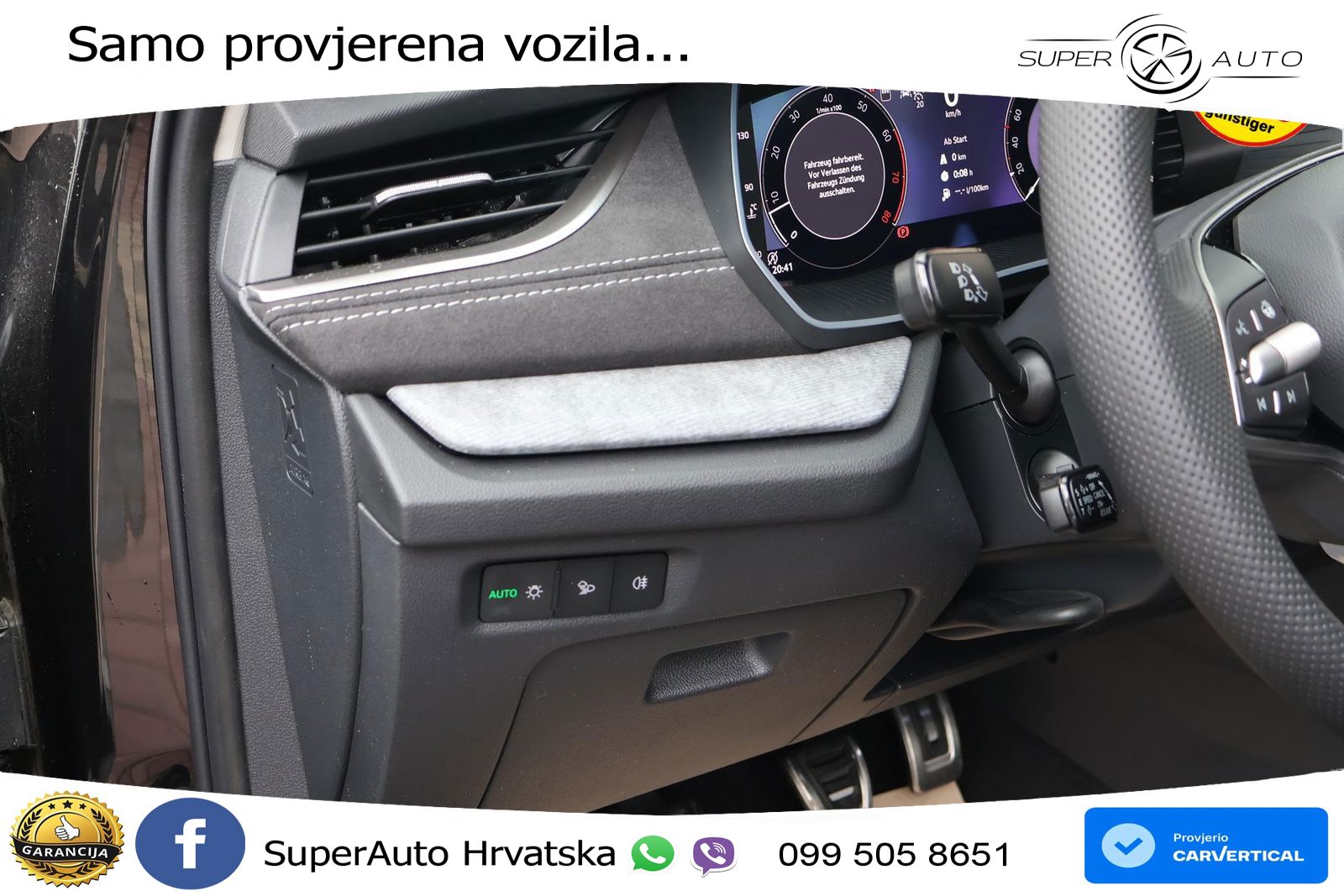 Škoda Octavia Combi 1.5 TSI (150 KS) LED+GR SJED+ACC