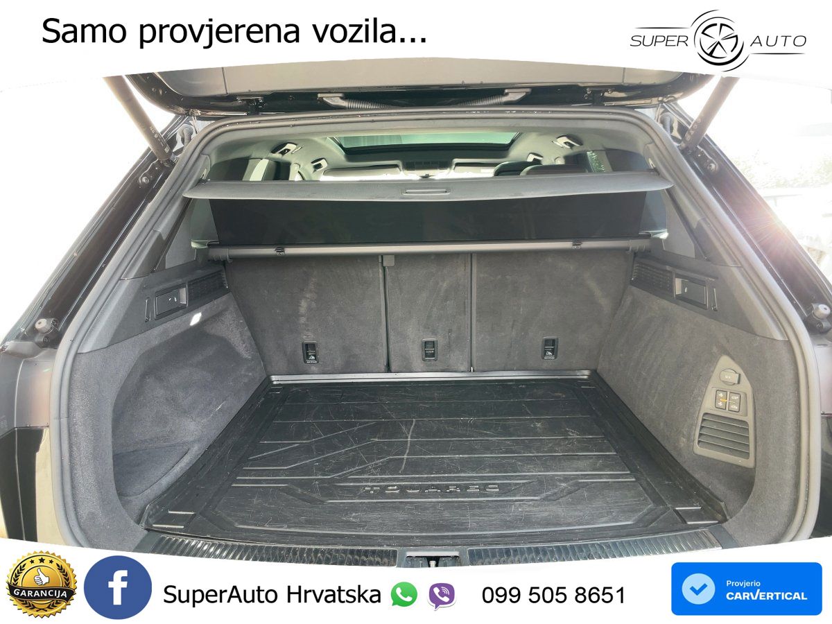 Volkswagen Touareg 3.0 V6 TDI (286 KS) 4MOTION Tiptronic ZRAČNI+ACC+GR SJED+KAM+PANO