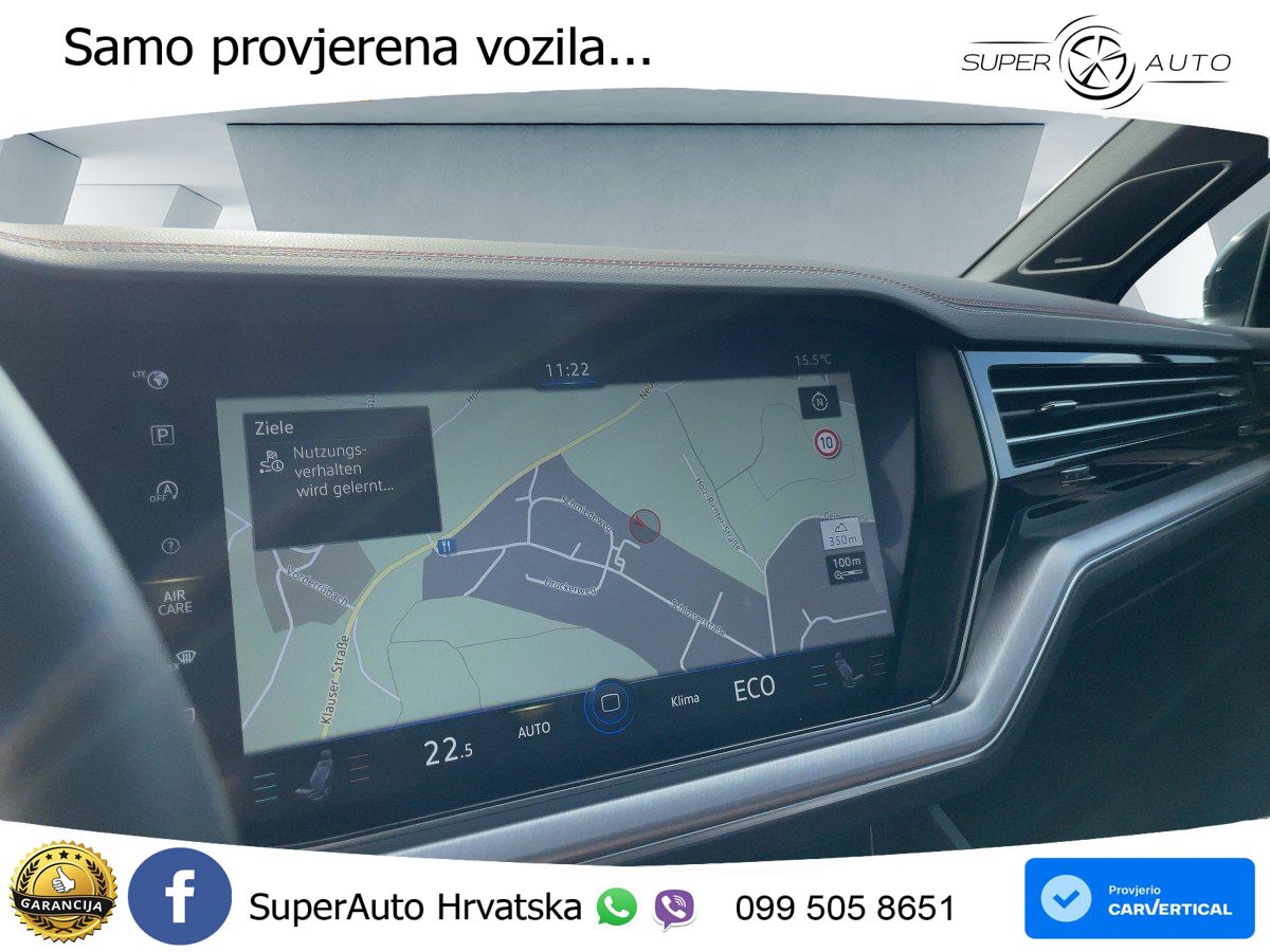 Volkswagen Touareg 3.0 V6 TDI (286 KS) 4MOTION Tiptronic ZRAČNI+ACC+GR SJED+KAM+PANO