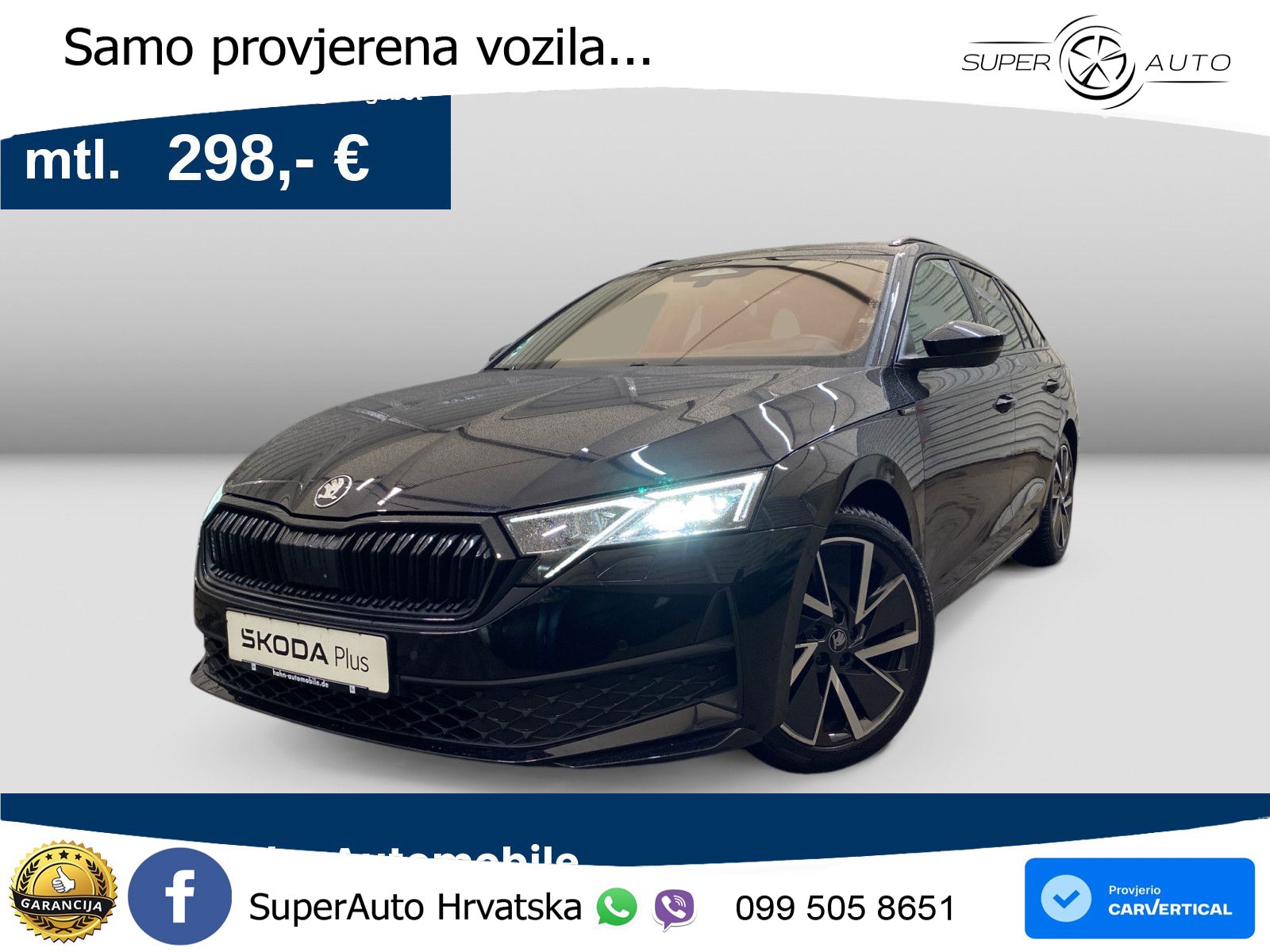 Škoda Octavia Combi 1.5 TSI (150 KS) DSG SportLine LED+GR SJED+ACC