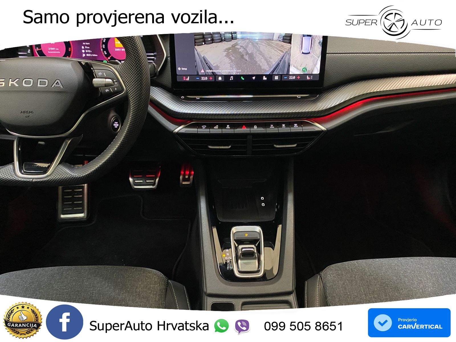Škoda Octavia Combi 1.5 TSI (150 KS) DSG SportLine LED+GR SJED+ACC