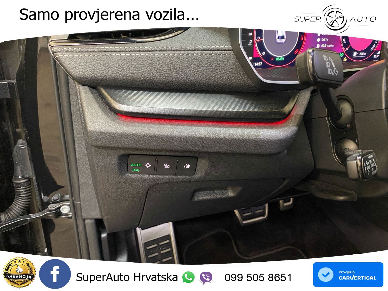 Škoda Octavia Combi 1.5 TSI (150 KS) DSG SportLine LED+GR SJED+ACC