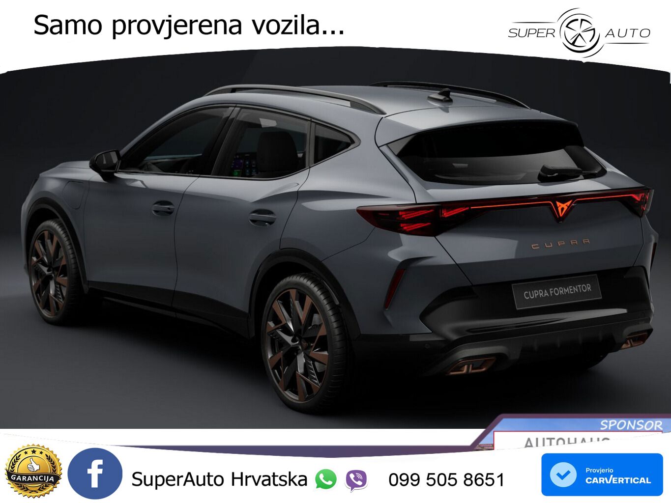Cupra Formentor 1.5 TSI (204 KS) e-Hybrid DSG LED+ACC