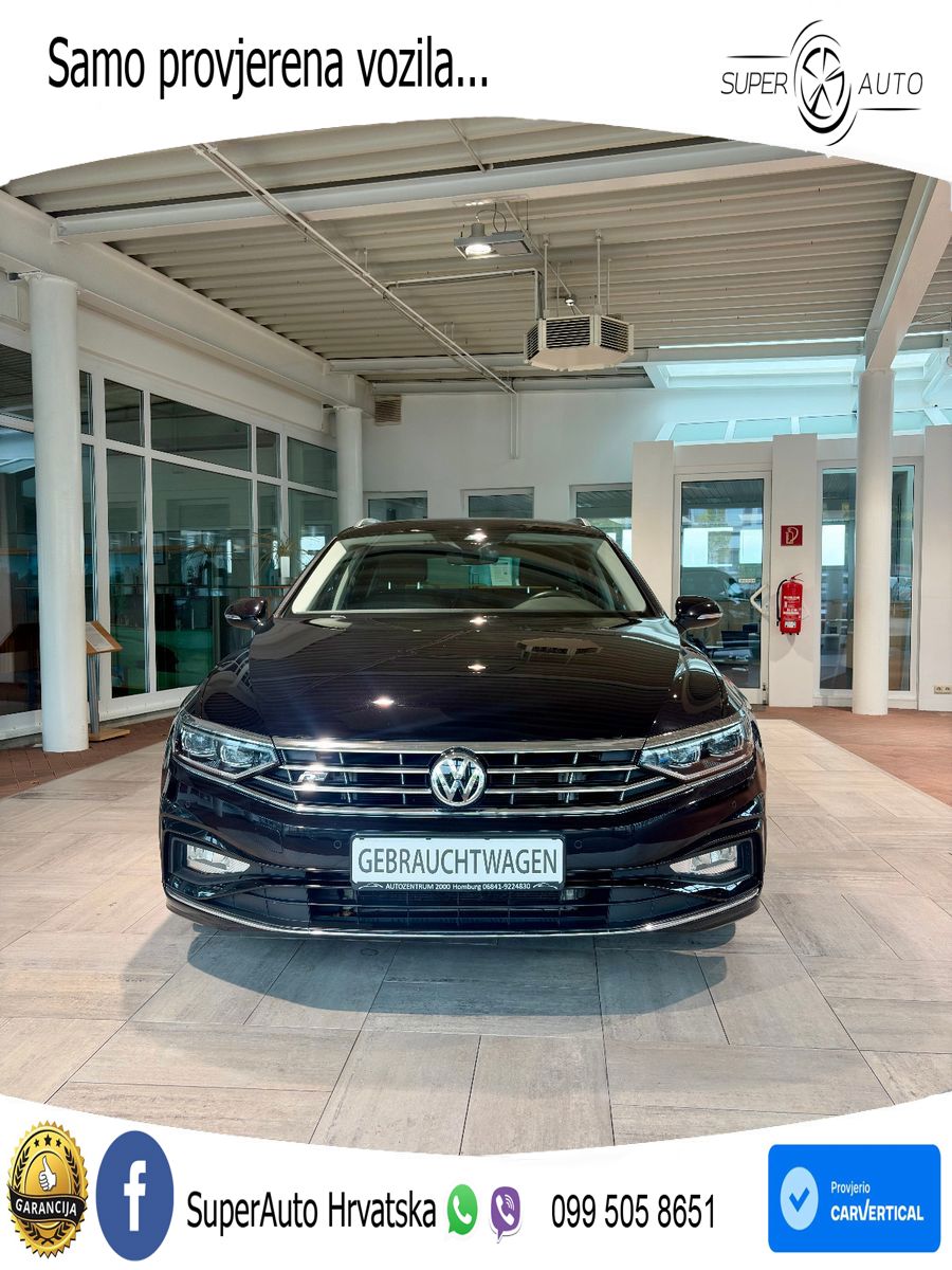 Volkswagen Passat Variant 2.0 TDI (190 KS) DSG R-Line LED+GR SJED+ACC
