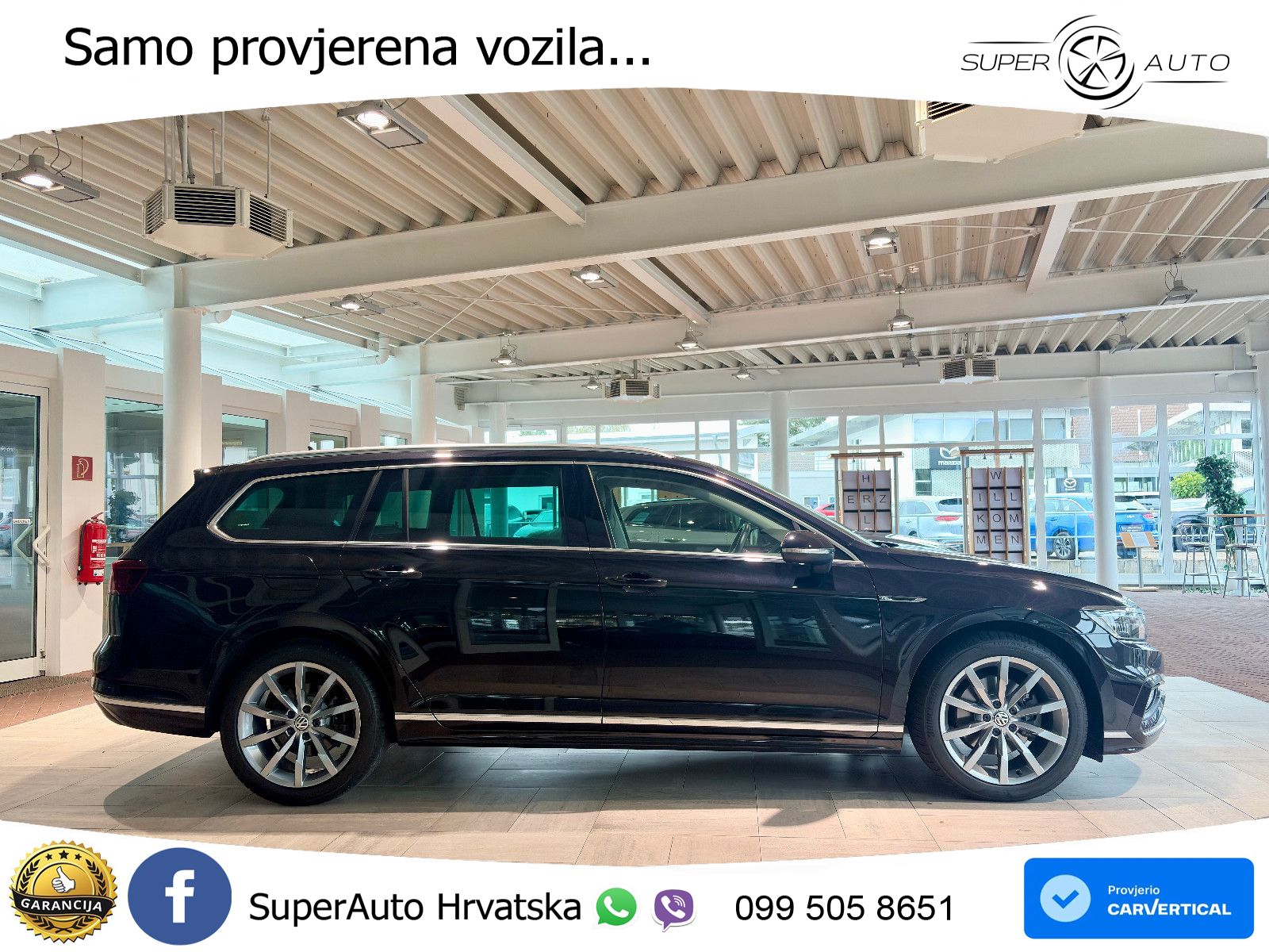 Volkswagen Passat Variant 2.0 TDI (190 KS) DSG R-Line LED+GR SJED+ACC