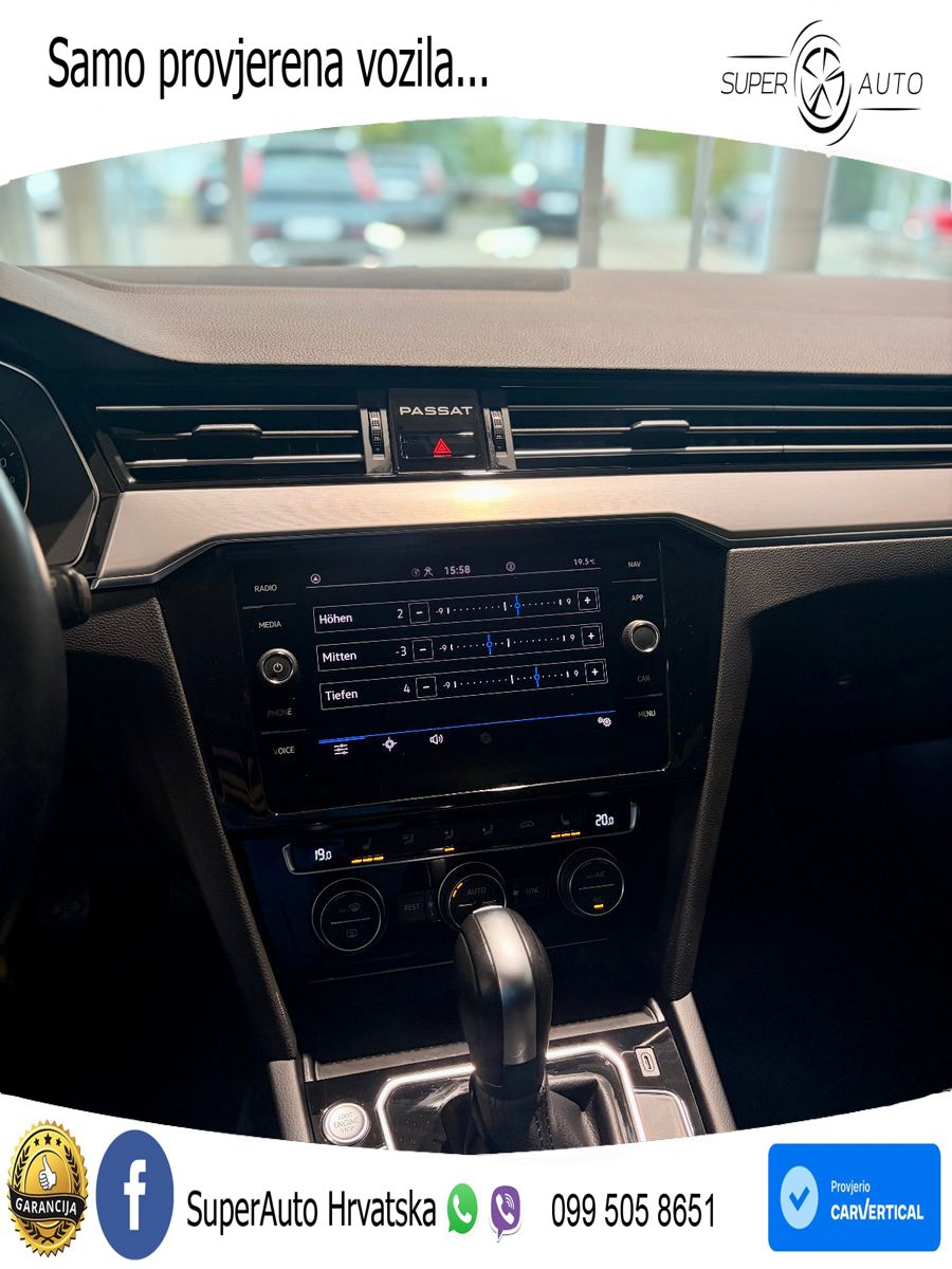 Volkswagen Passat Variant 2.0 TDI (190 KS) DSG R-Line LED+GR SJED+ACC