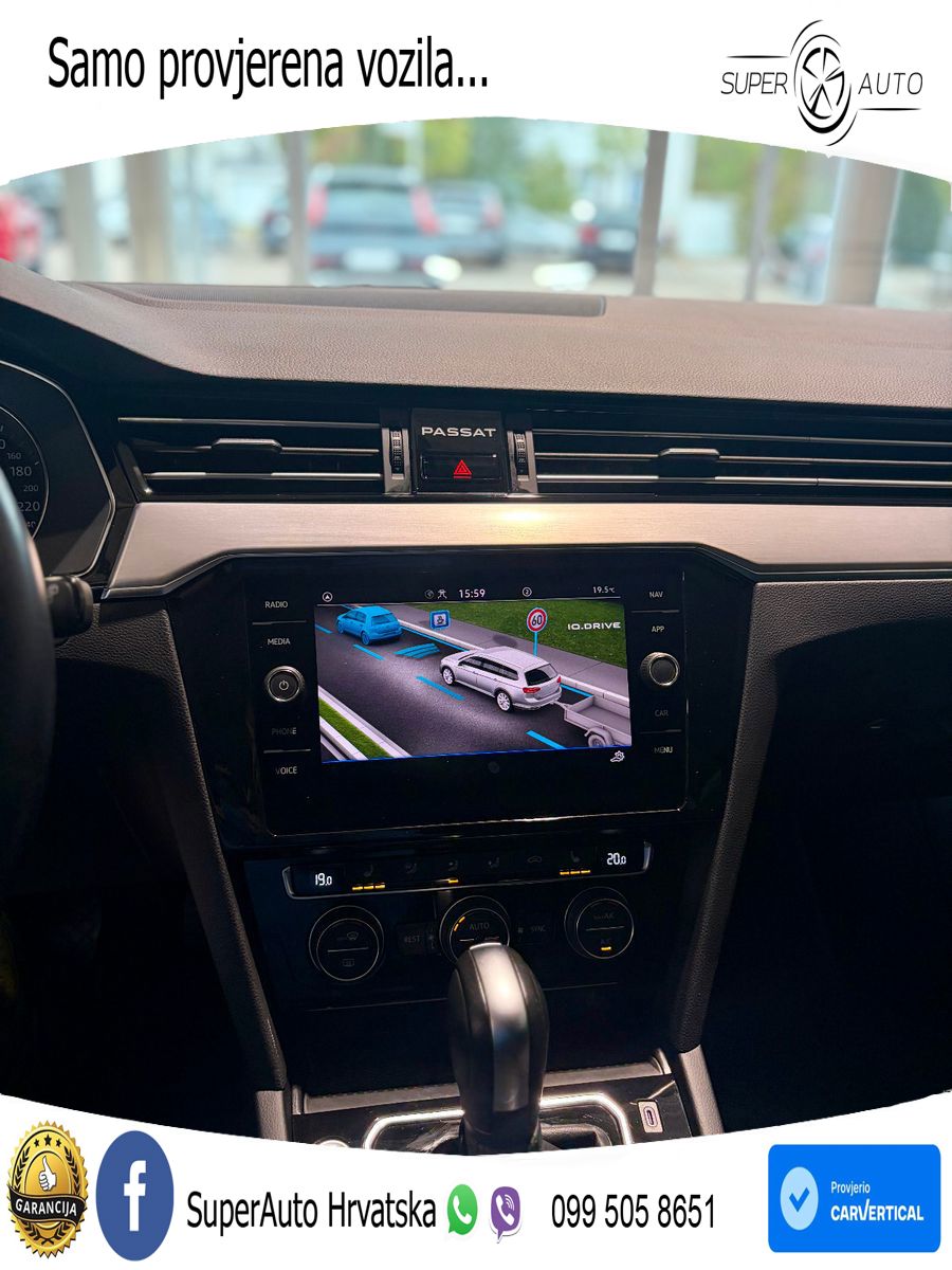 Volkswagen Passat Variant 2.0 TDI (190 KS) DSG R-Line LED+GR SJED+ACC