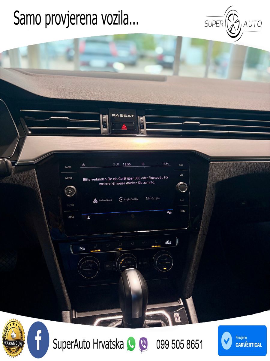 Volkswagen Passat Variant 2.0 TDI (190 KS) DSG R-Line LED+GR SJED+ACC
