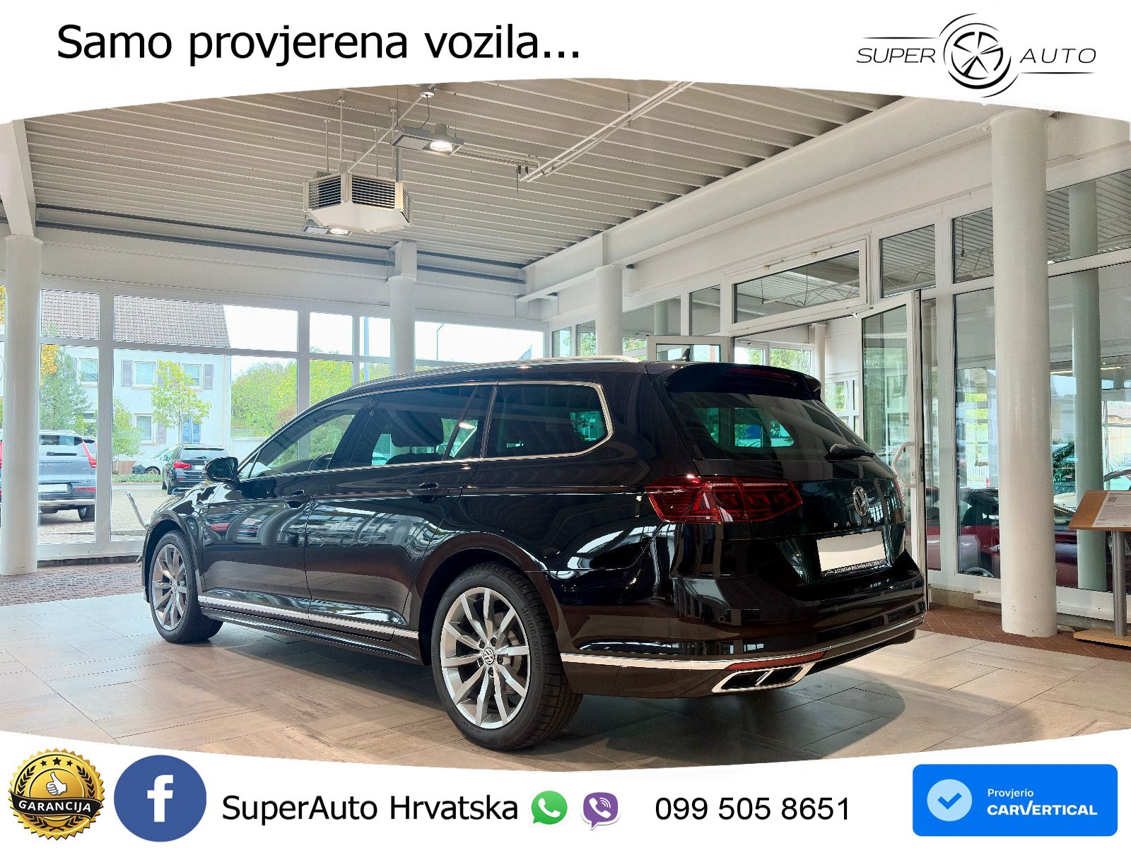 Volkswagen Passat Variant 2.0 TDI (190 KS) DSG R-Line LED+GR SJED+ACC