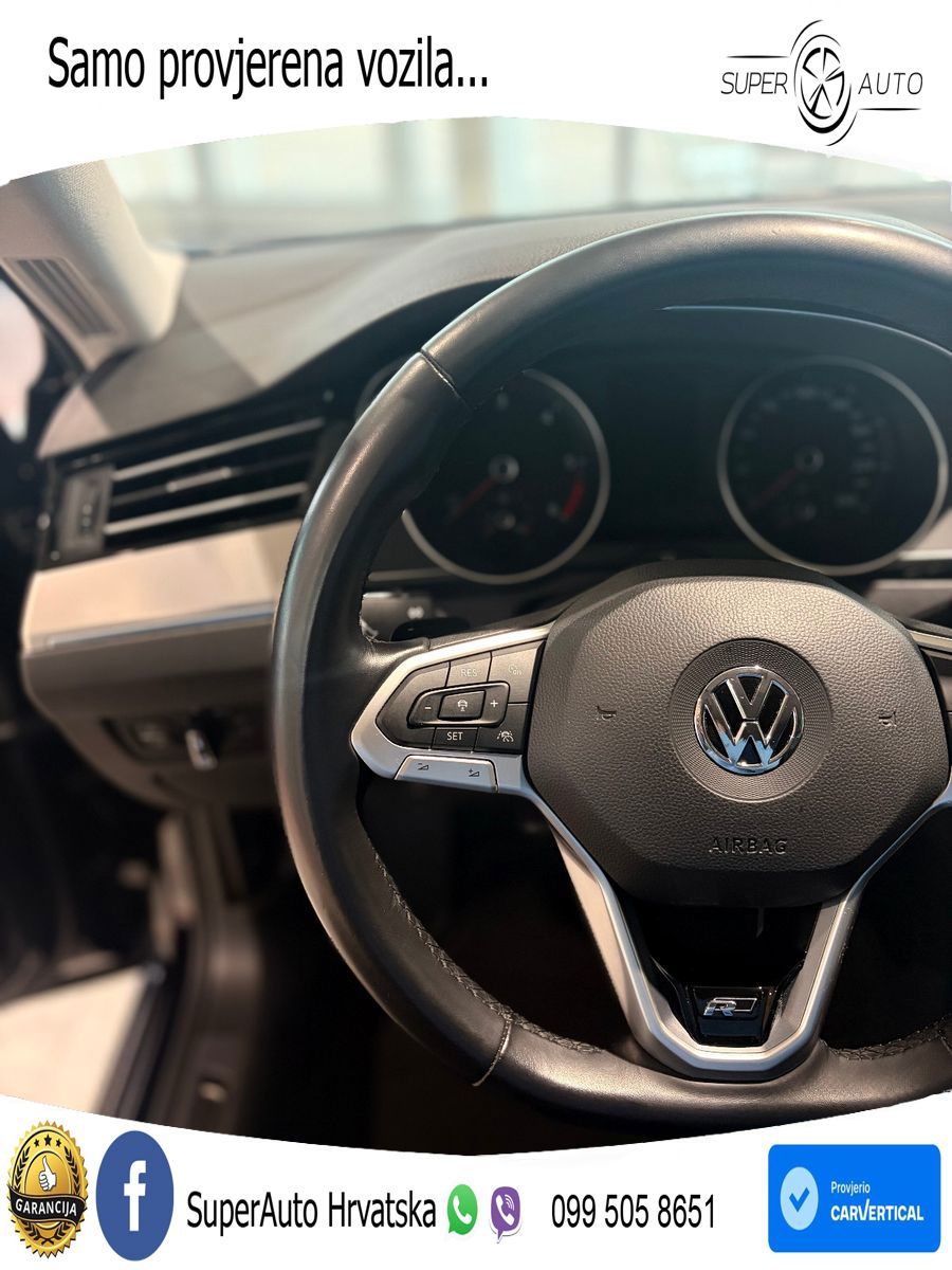 Volkswagen Passat Variant 2.0 TDI (190 KS) DSG R-Line LED+GR SJED+ACC