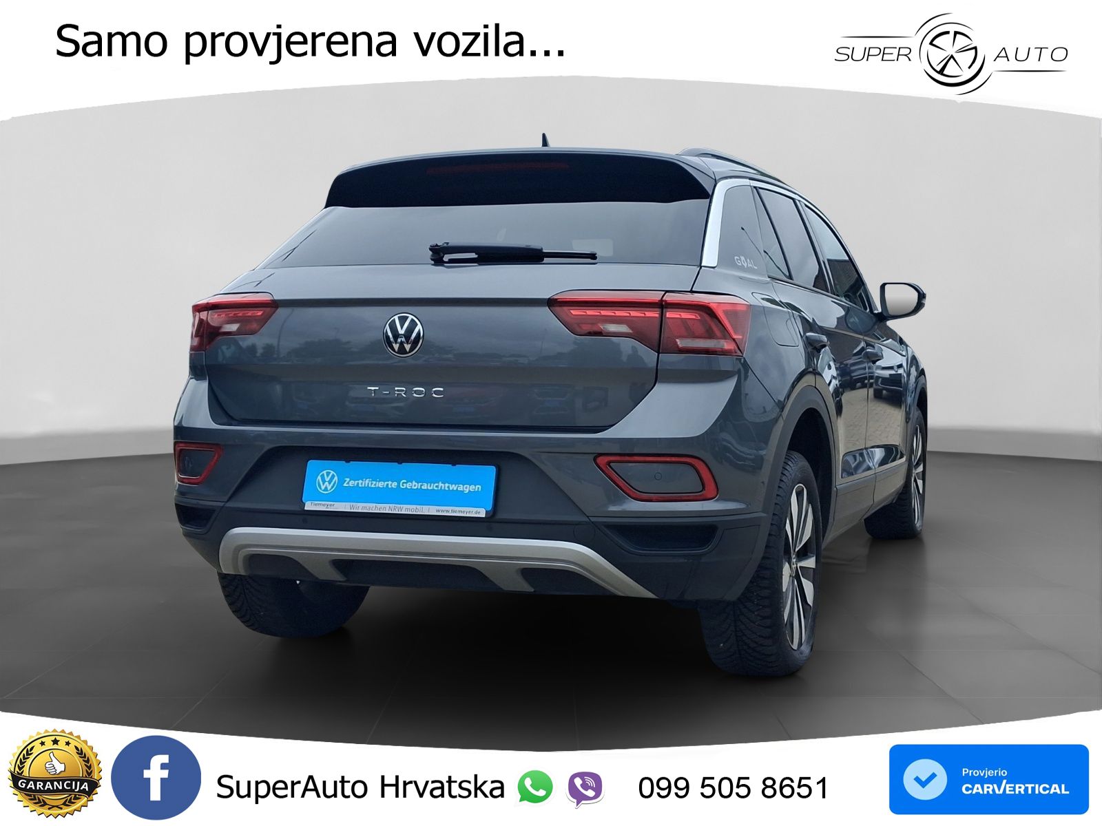 Volkswagen T-Roc I 2.0 TDI (150 KS) DSG LED+GR SJED+ACC