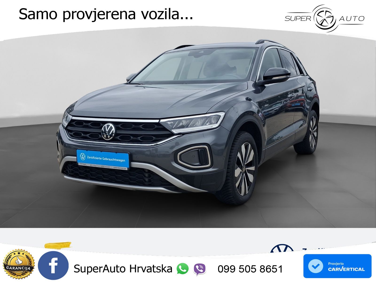 Volkswagen T-Roc I 2.0 TDI (150 KS) DSG LED+GR SJED+ACC