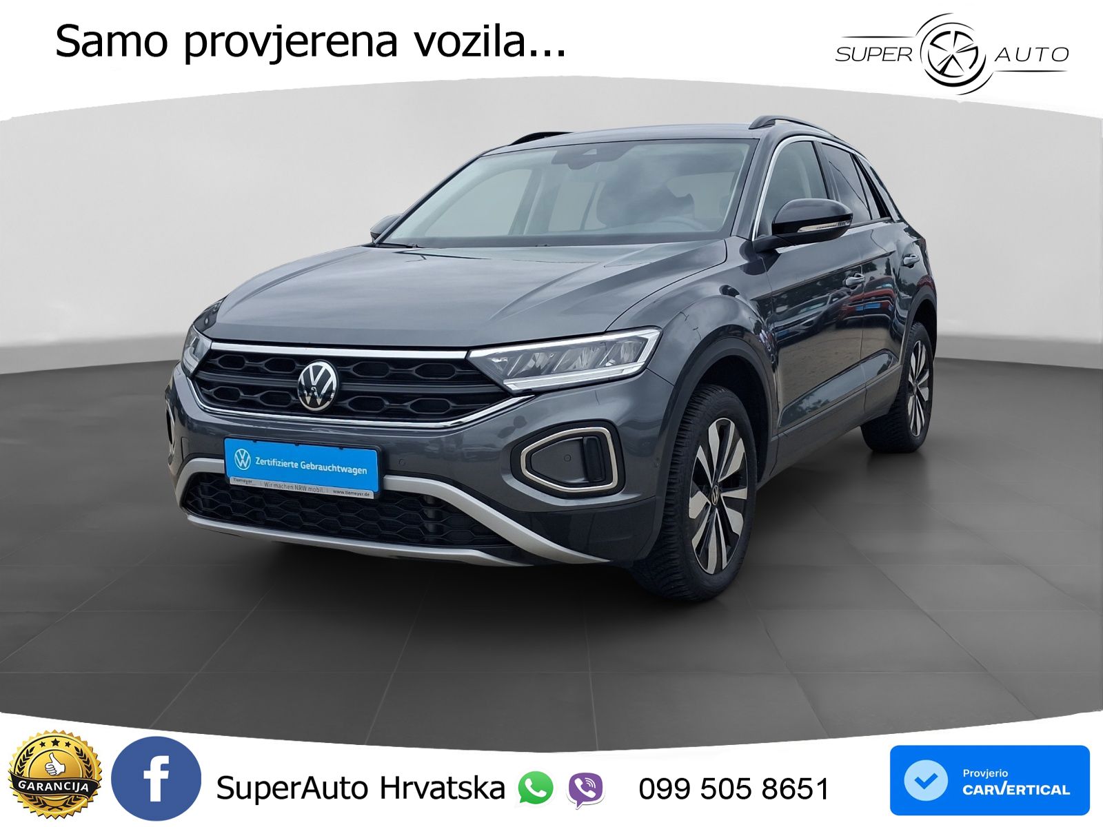 Volkswagen T-Roc I 2.0 TDI (150 KS) DSG LED+GR SJED+ACC