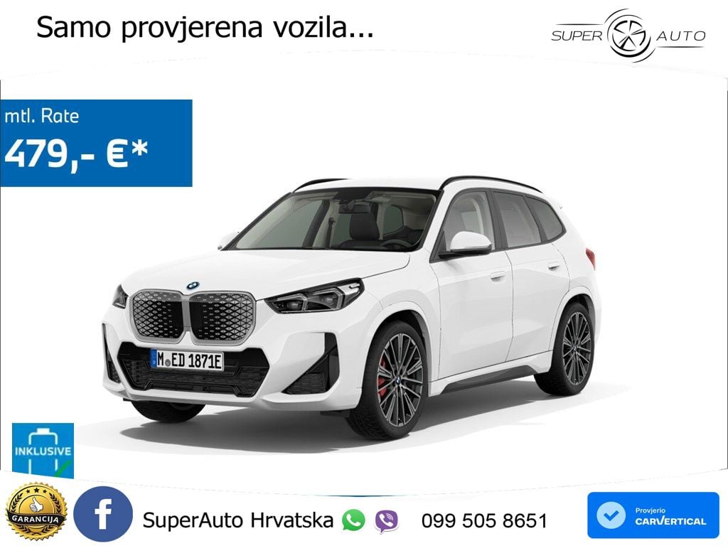 BMW iX1 68 kWh (313 KS) xDrive30 M Sport LED+GR SJED+ACC