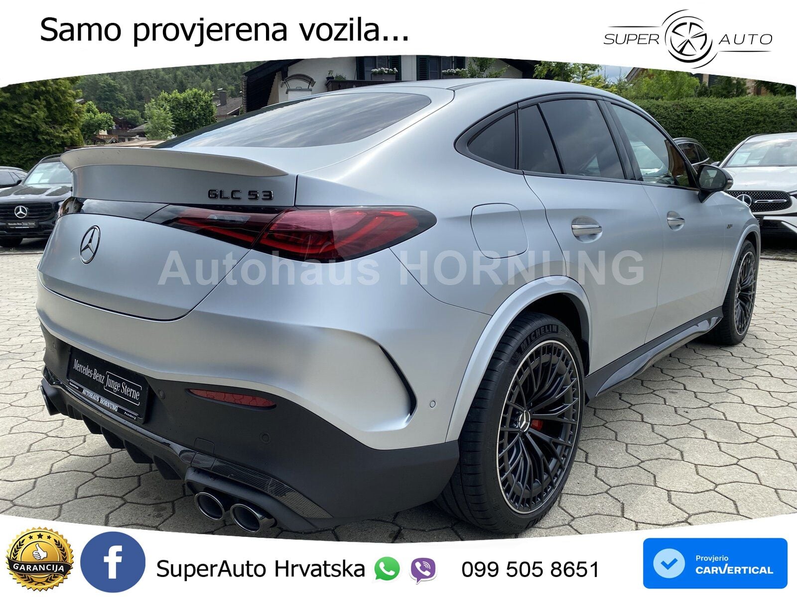 Mercedes AMG GLC 53 (449 KS) 4MATIC+ AMG SPEEDSHIFT TCT 9G LED+GR SJED+ACC