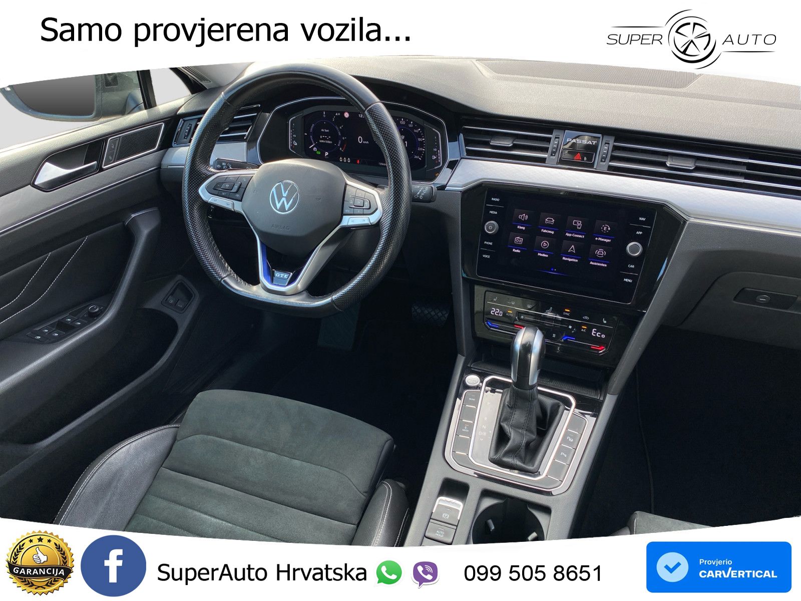 Volkswagen Passat Variant GTE 1.4 TSI (218 KS) DSG LED+GR SJED+ACC