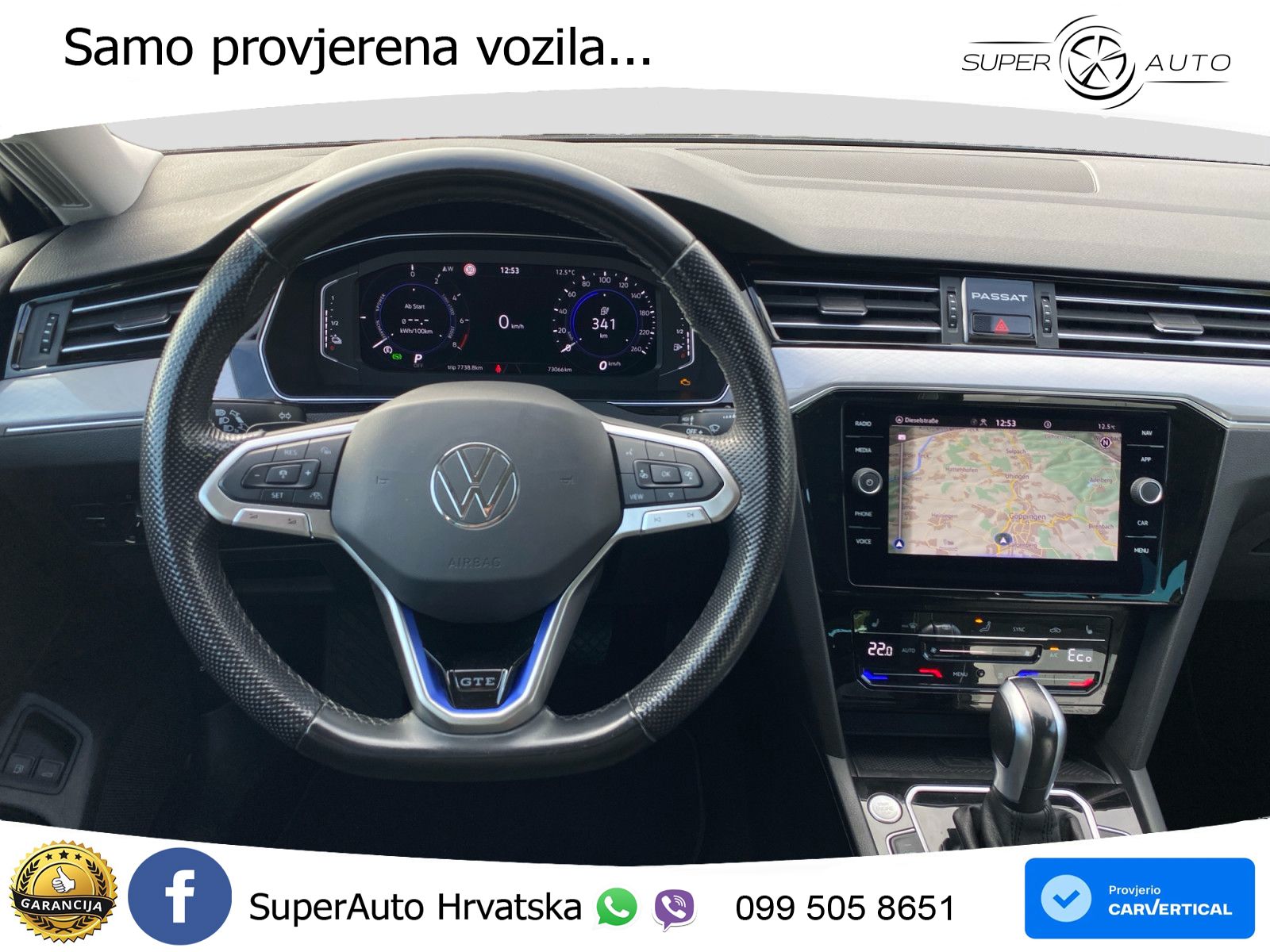 Volkswagen Passat Variant GTE 1.4 TSI (218 KS) DSG LED+GR SJED+ACC