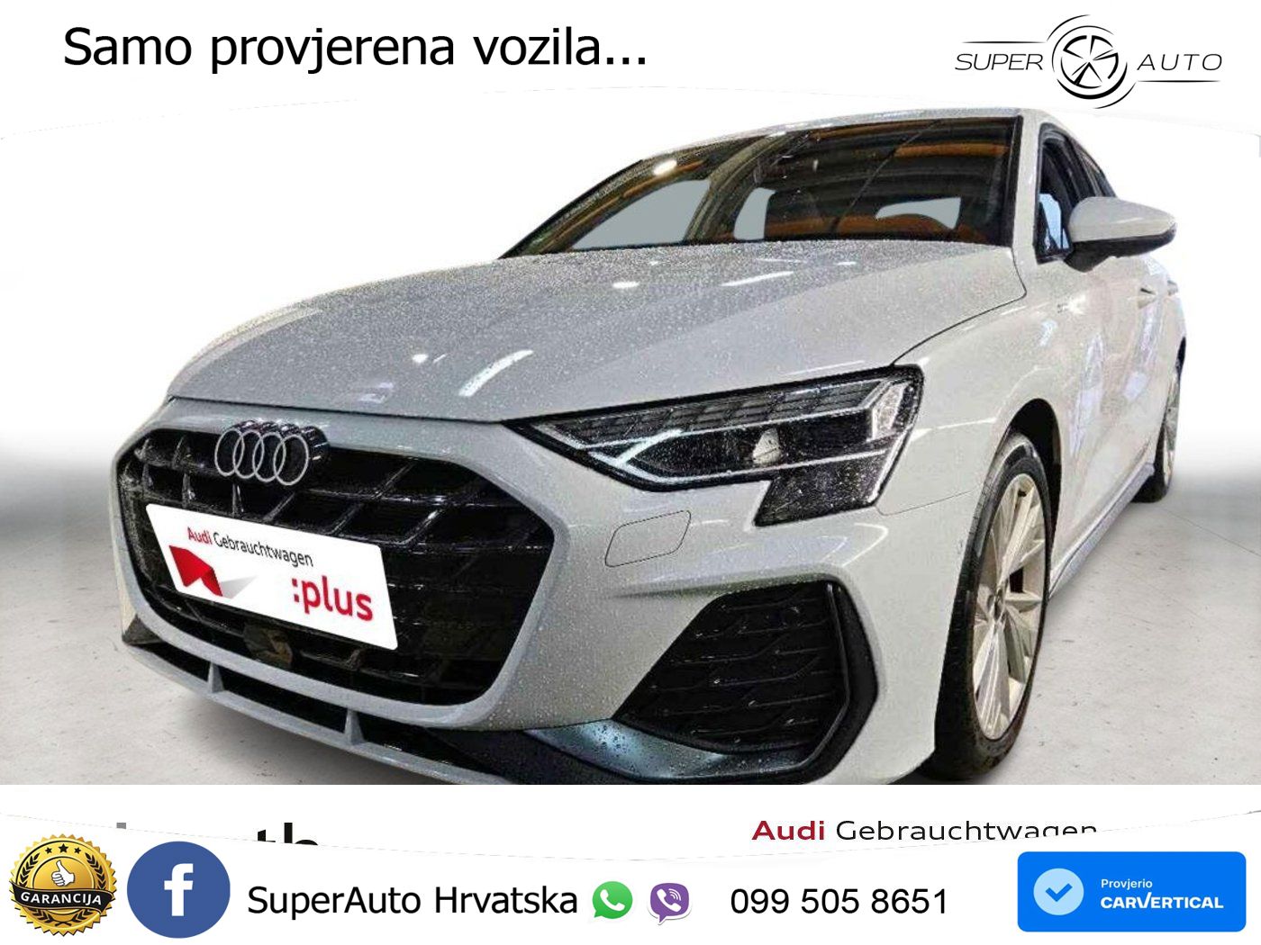 Audi A3 35 TFSI (150 KS) S tronic S line LED+GR SJED+ACC