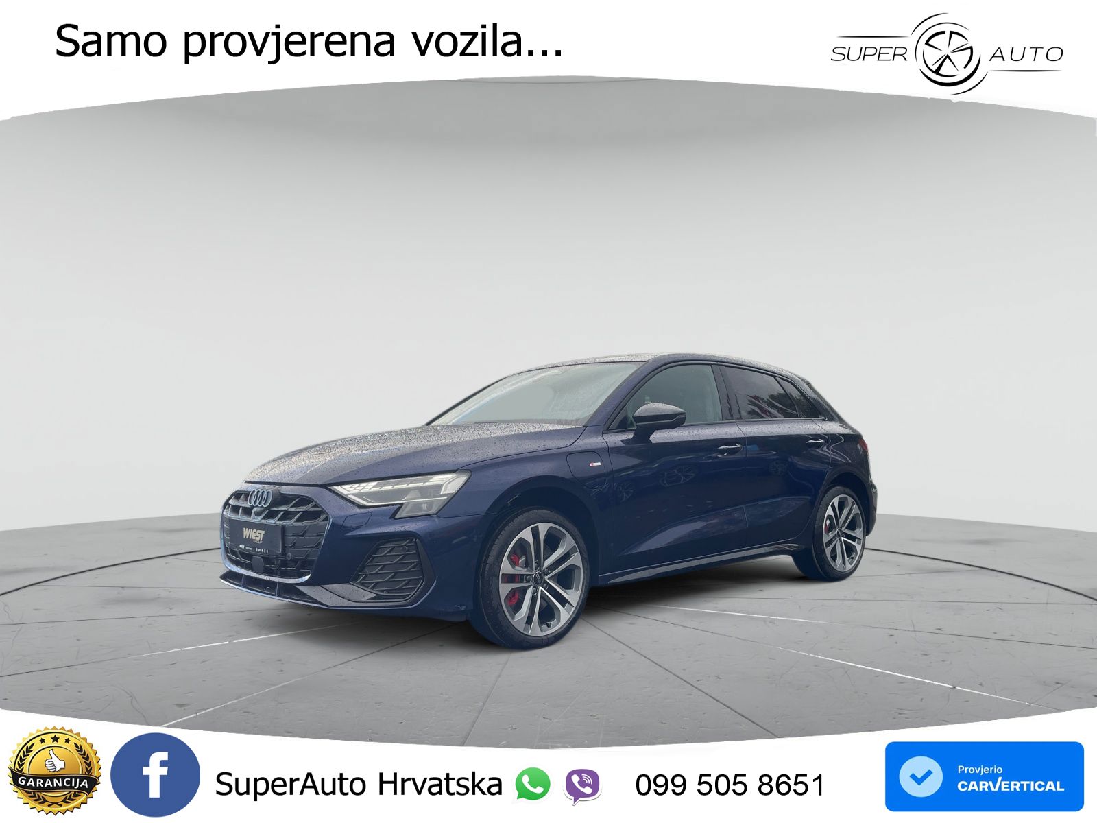 Audi A3 45 TFSIe (272 KS) S tronic S line LED+GR SJED+ACC