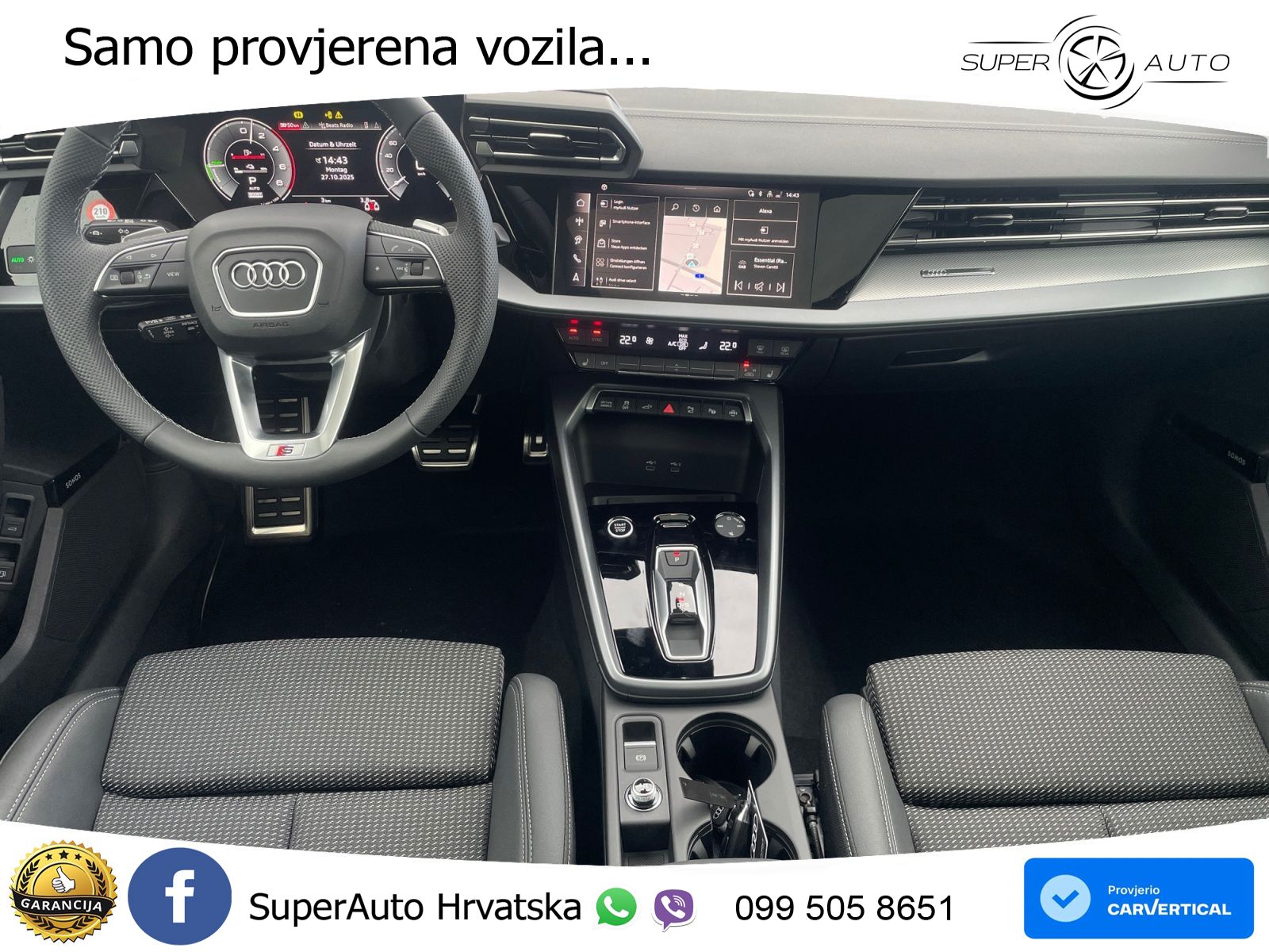 Audi A3 45 TFSIe (272 KS) S tronic S line LED+GR SJED+ACC