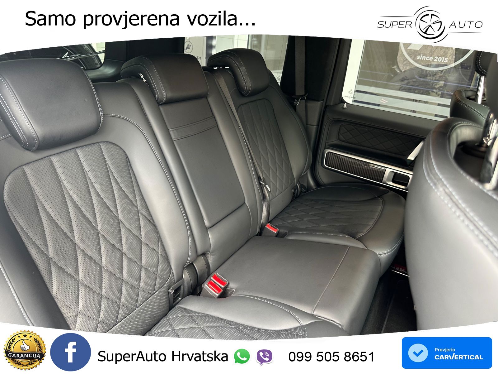 Mercedes AMG G 63 Long V8 (585 KS) 4MATIC 9G-TRONIC AMG SPEEDSHIFT TCT Manufaktur ZRAČNI+ACC+4xGR SJED+KAM