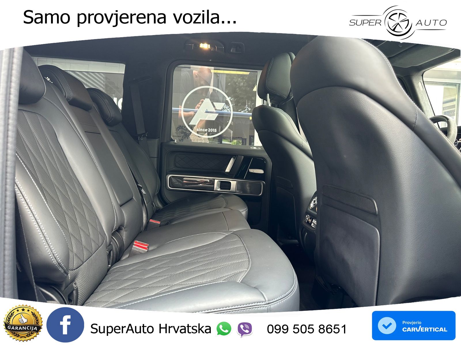 Mercedes AMG G 63 Long V8 (585 KS) 4MATIC 9G-TRONIC AMG SPEEDSHIFT TCT Manufaktur ZRAČNI+ACC+4xGR SJED+KAM