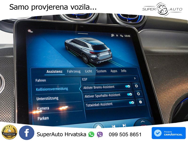 Mercedes GLC 200 (204 KS) 4MATIC 9G-TRONIC AMG LED+GR SJED+ACC