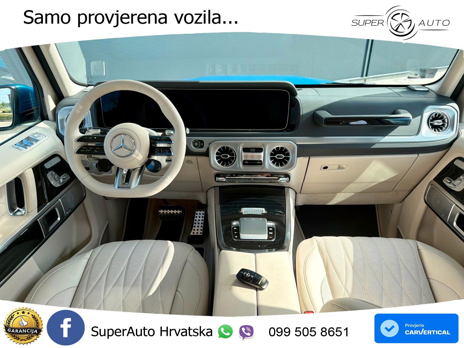 Mercedes AMG G 63 Long V8 (585 KS) 4MATIC 9G-TRONIC AMG SPEEDSHIFT TCT LED+GR SJED+ACC