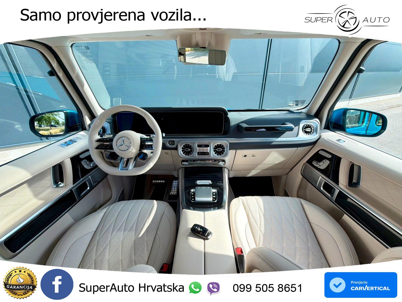 Mercedes AMG G 63 Long V8 (585 KS) 4MATIC 9G-TRONIC AMG SPEEDSHIFT TCT LED+GR SJED+ACC
