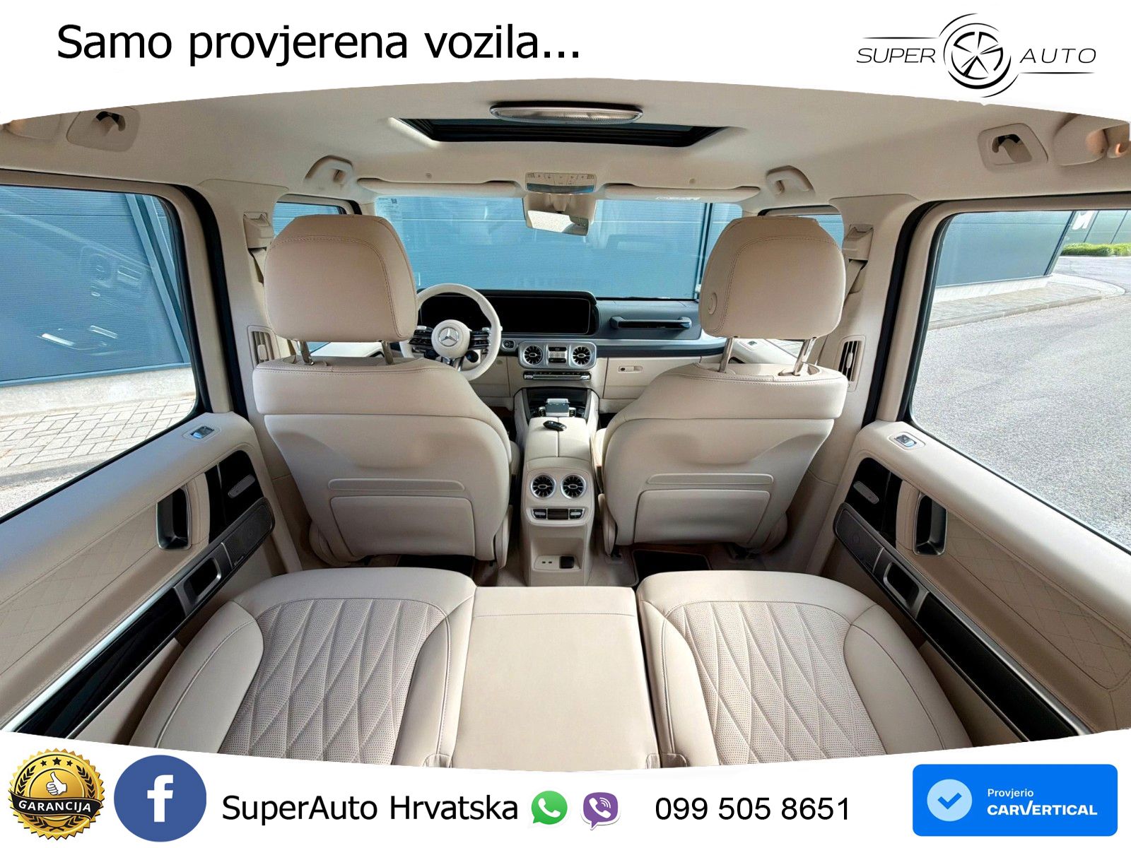 Mercedes AMG G 63 Long V8 (585 KS) 4MATIC 9G-TRONIC AMG SPEEDSHIFT TCT LED+GR SJED+ACC