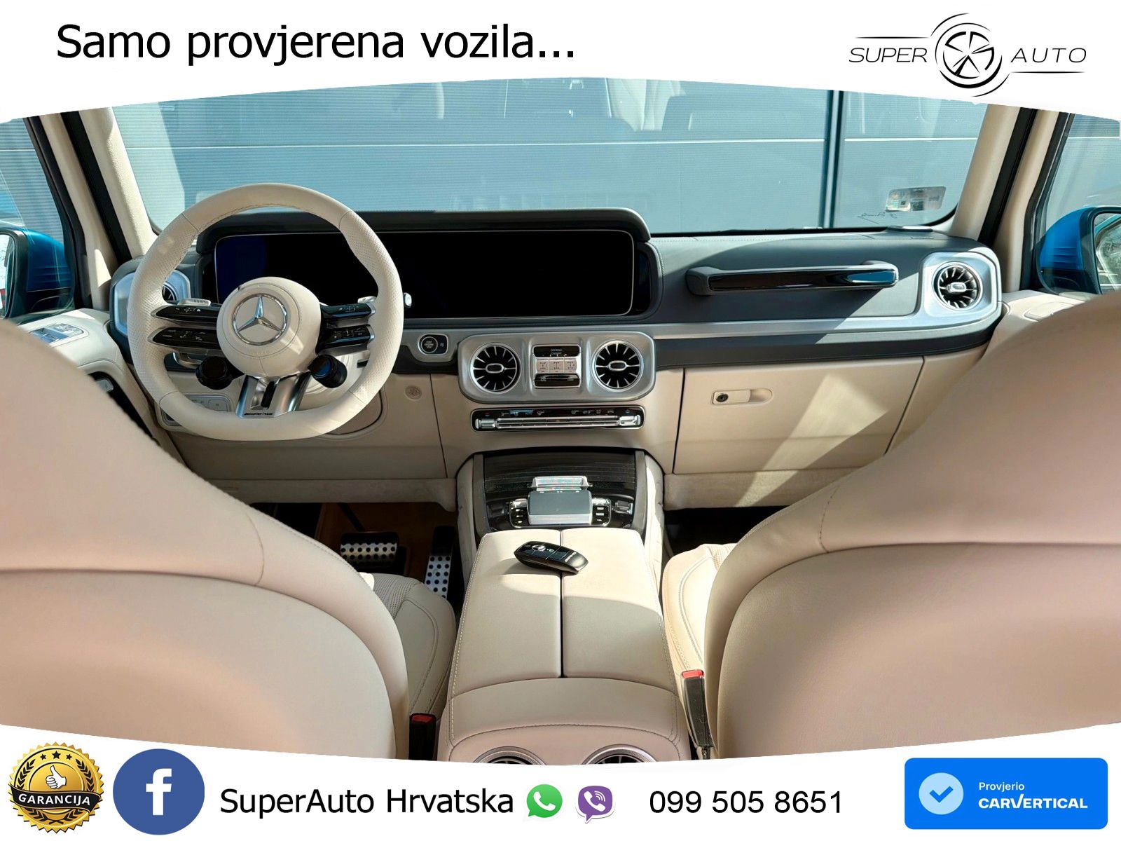 Mercedes AMG G 63 Long V8 (585 KS) 4MATIC 9G-TRONIC AMG SPEEDSHIFT TCT LED+GR SJED+ACC
