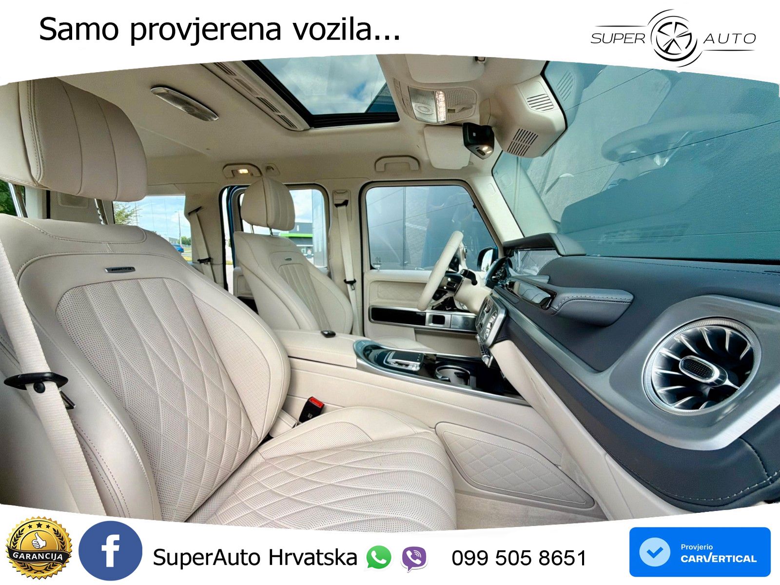 Mercedes AMG G 63 Long V8 (585 KS) 4MATIC 9G-TRONIC AMG SPEEDSHIFT TCT LED+GR SJED+ACC