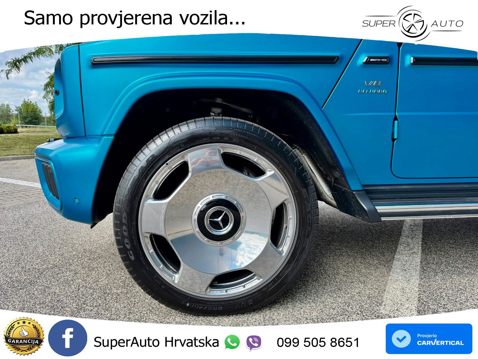 Mercedes AMG G 63 Long V8 (585 KS) 4MATIC 9G-TRONIC AMG SPEEDSHIFT TCT LED+GR SJED+ACC