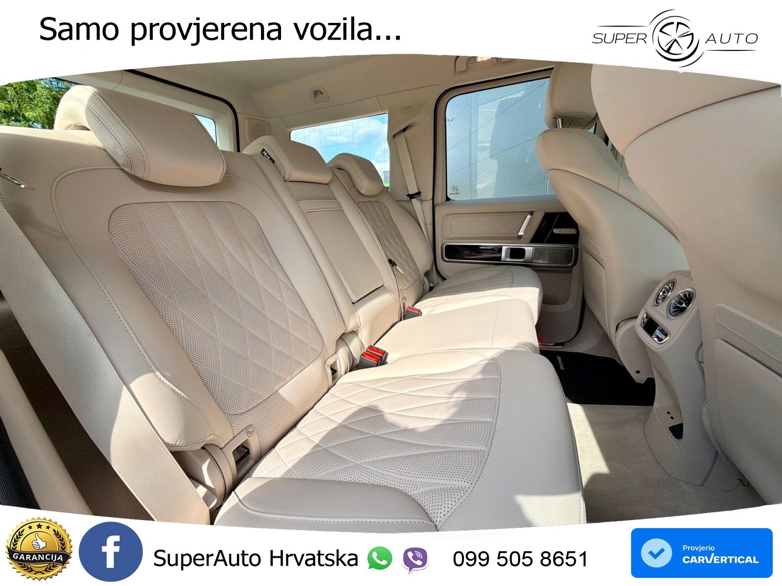 Mercedes AMG G 63 Long V8 (585 KS) 4MATIC 9G-TRONIC AMG SPEEDSHIFT TCT LED+GR SJED+ACC