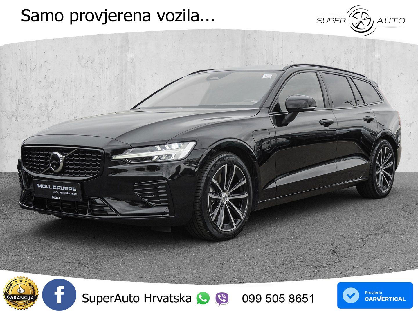 Volvo V60 2.0 T8 AWD Geartronic LED+GR SJED+ACC