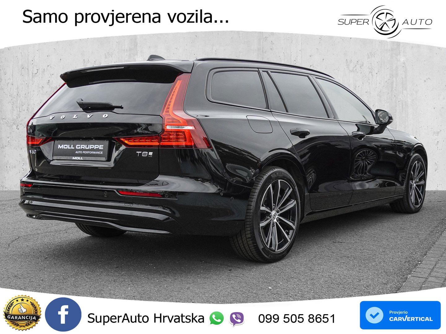 Volvo V60 2.0 T8 AWD Geartronic LED+GR SJED+ACC