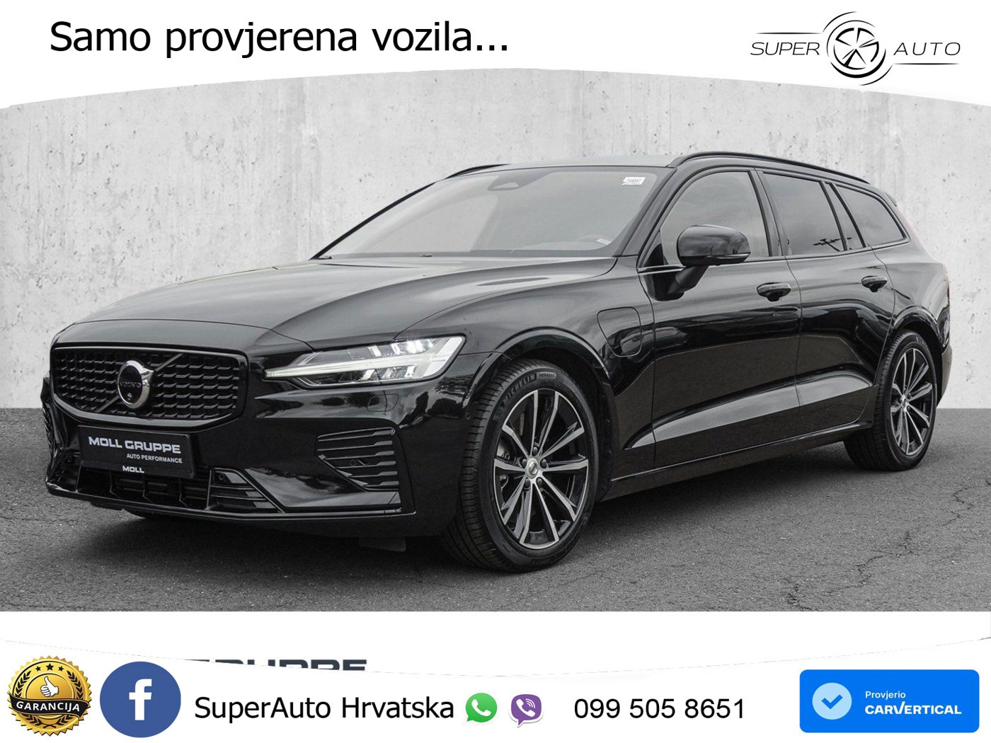 Volvo V60 2.0 T8 AWD Geartronic LED+GR SJED+ACC